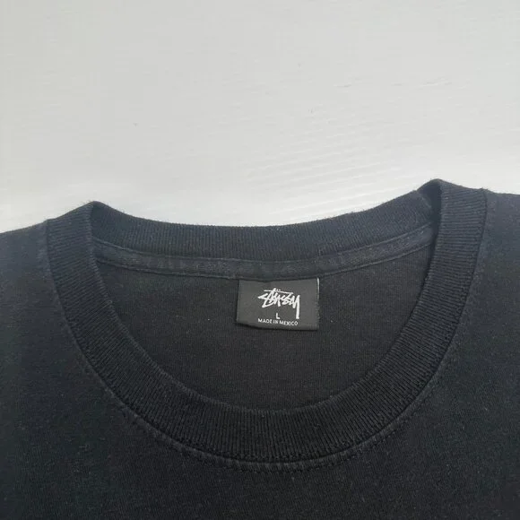 Stussy Globe Graphic Longsleeve Shirt L - Picture 5 of 5